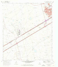 Southwest Midland Texas Historical topographic map, 1:24000 scale, 7.5 X 7.5 Minute, Year 1965