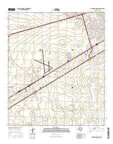 Southwest Midland Texas Current topographic map, 1:24000 scale, 7.5 X 7.5 Minute, Year 2016
