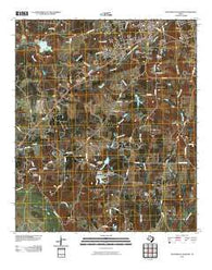 Southwest Palestine Texas Historical topographic map, 1:24000 scale, 7.5 X 7.5 Minute, Year 2010