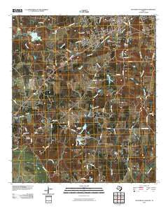 Southwest Palestine Texas Historical topographic map, 1:24000 scale, 7.5 X 7.5 Minute, Year 2010