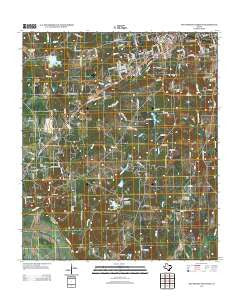 Southwest Palestine Texas Historical topographic map, 1:24000 scale, 7.5 X 7.5 Minute, Year 2013