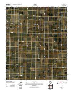 Spade Texas Historical topographic map, 1:24000 scale, 7.5 X 7.5 Minute, Year 2010