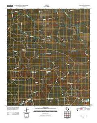Spade Ranch Texas Historical topographic map, 1:24000 scale, 7.5 X 7.5 Minute, Year 2010