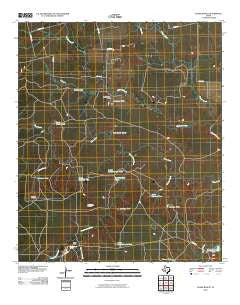 Spade Ranch Texas Historical topographic map, 1:24000 scale, 7.5 X 7.5 Minute, Year 2010