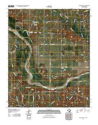 Spanish Fort Texas Historical topographic map, 1:24000 scale, 7.5 X 7.5 Minute, Year 2010
