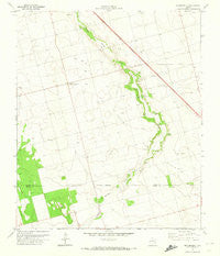 Sparenberg Texas Historical topographic map, 1:24000 scale, 7.5 X 7.5 Minute, Year 1970