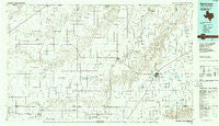 Spearman Texas Historical topographic map, 1:100000 scale, 30 X 60 Minute, Year 1986