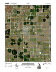 Spearman Texas Historical topographic map, 1:24000 scale, 7.5 X 7.5 Minute, Year 2010