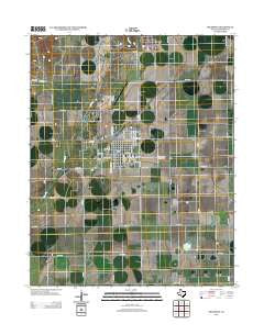 Spearman Texas Historical topographic map, 1:24000 scale, 7.5 X 7.5 Minute, Year 2012