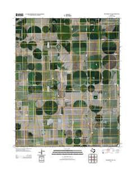 Spearman NE Texas Historical topographic map, 1:24000 scale, 7.5 X 7.5 Minute, Year 2012