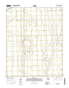 Spearman NE Texas Current topographic map, 1:24000 scale, 7.5 X 7.5 Minute, Year 2016