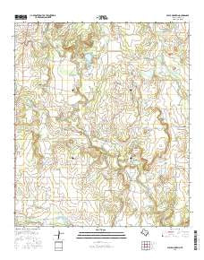 Speck Mountain Texas Current topographic map, 1:24000 scale, 7.5 X 7.5 Minute, Year 2016