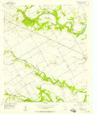 Speegleville Texas Historical topographic map, 1:24000 scale, 7.5 X 7.5 Minute, Year 1957