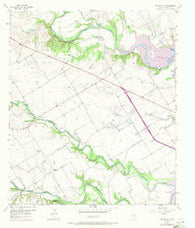 Speegleville Texas Historical topographic map, 1:24000 scale, 7.5 X 7.5 Minute, Year 1957