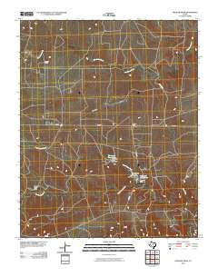 Spencer Draw Texas Historical topographic map, 1:24000 scale, 7.5 X 7.5 Minute, Year 2010