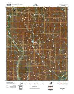 Spencer Lake Texas Historical topographic map, 1:24000 scale, 7.5 X 7.5 Minute, Year 2010