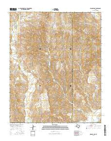Spencer Lake Texas Current topographic map, 1:24000 scale, 7.5 X 7.5 Minute, Year 2016