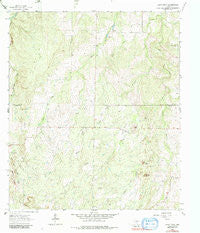 Spice Rock Texas Historical topographic map, 1:24000 scale, 7.5 X 7.5 Minute, Year 1963