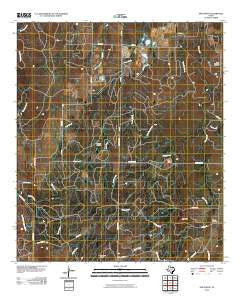 Spice Rock Texas Historical topographic map, 1:24000 scale, 7.5 X 7.5 Minute, Year 2010