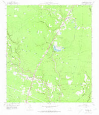 Splendora Texas Historical topographic map, 1:24000 scale, 7.5 X 7.5 Minute, Year 1959