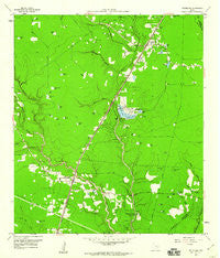 Splendora Texas Historical topographic map, 1:24000 scale, 7.5 X 7.5 Minute, Year 1959