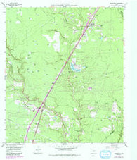 Splendora Texas Historical topographic map, 1:24000 scale, 7.5 X 7.5 Minute, Year 1959