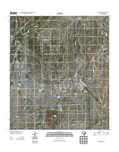 Spofford Texas Historical topographic map, 1:24000 scale, 7.5 X 7.5 Minute, Year 2013