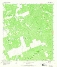 Spohn Ranch Texas Historical topographic map, 1:24000 scale, 7.5 X 7.5 Minute, Year 1965