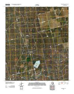 Spraberry Texas Historical topographic map, 1:24000 scale, 7.5 X 7.5 Minute, Year 2010