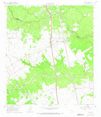 Spring Texas Historical topographic map, 1:24000 scale, 7.5 X 7.5 Minute, Year 1960
