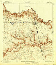 Spring Texas Historical topographic map, 1:31680 scale, 7.5 X 7.5 Minute, Year 1920