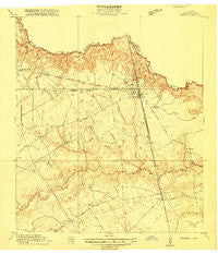 Spring Texas Historical topographic map, 1:24000 scale, 7.5 X 7.5 Minute, Year 1916