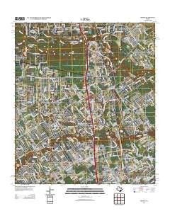 Spring Texas Historical topographic map, 1:24000 scale, 7.5 X 7.5 Minute, Year 2013