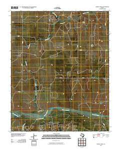 Spring Creek Texas Historical topographic map, 1:24000 scale, 7.5 X 7.5 Minute, Year 2010