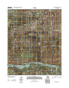Spring Creek Texas Historical topographic map, 1:24000 scale, 7.5 X 7.5 Minute, Year 2012