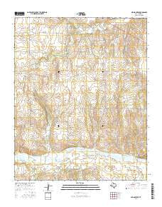 Spring Creek Texas Current topographic map, 1:24000 scale, 7.5 X 7.5 Minute, Year 2016