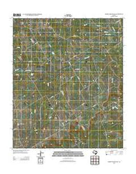 Spring Creek Gap Texas Historical topographic map, 1:24000 scale, 7.5 X 7.5 Minute, Year 2012