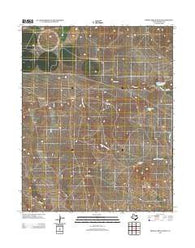 Spring Creek Ranch Texas Historical topographic map, 1:24000 scale, 7.5 X 7.5 Minute, Year 2012