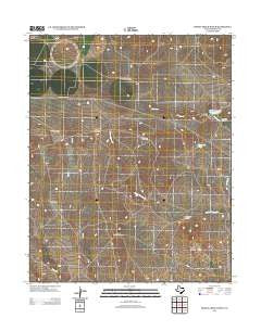 Spring Creek Ranch Texas Historical topographic map, 1:24000 scale, 7.5 X 7.5 Minute, Year 2012