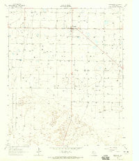 Springlake Texas Historical topographic map, 1:24000 scale, 7.5 X 7.5 Minute, Year 1962