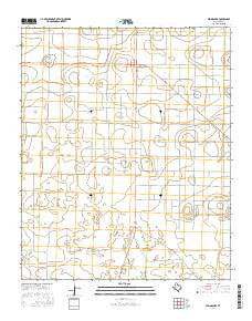 Springlake Texas Current topographic map, 1:24000 scale, 7.5 X 7.5 Minute, Year 2016