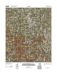 Springtown Texas Historical topographic map, 1:24000 scale, 7.5 X 7.5 Minute, Year 2012