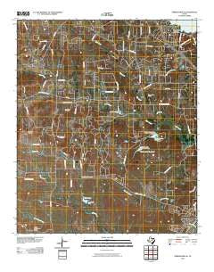 Springtown SE Texas Historical topographic map, 1:24000 scale, 7.5 X 7.5 Minute, Year 2010