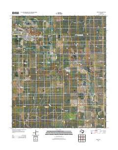 Spur Texas Historical topographic map, 1:24000 scale, 7.5 X 7.5 Minute, Year 2012