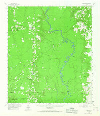 Spurger Texas Historical topographic map, 1:62500 scale, 15 X 15 Minute, Year 1958