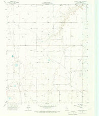 Spurlock Chapel Texas Historical topographic map, 1:24000 scale, 7.5 X 7.5 Minute, Year 1965