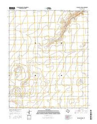 Spurlock Chapel Texas Current topographic map, 1:24000 scale, 7.5 X 7.5 Minute, Year 2016