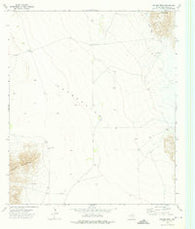 Square Mesa Texas Historical topographic map, 1:24000 scale, 7.5 X 7.5 Minute, Year 1972