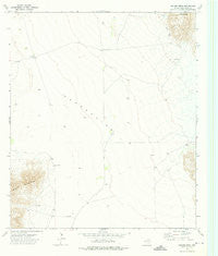 Square Mesa Texas Historical topographic map, 1:24000 scale, 7.5 X 7.5 Minute, Year 1972