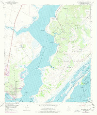 St. Charles Bay Texas Historical topographic map, 1:24000 scale, 7.5 X 7.5 Minute, Year 1952